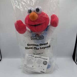 Vintage Sesame Street ELMO THE LEGEND ELVIS Doll Sings and Dances SEALED NEW